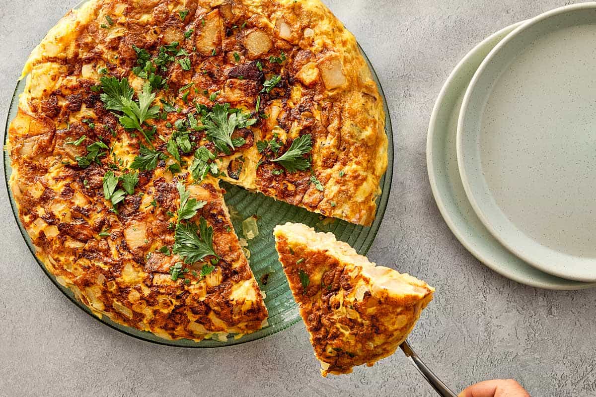 Spanish Potato Omelette (Spanish Tortilla)