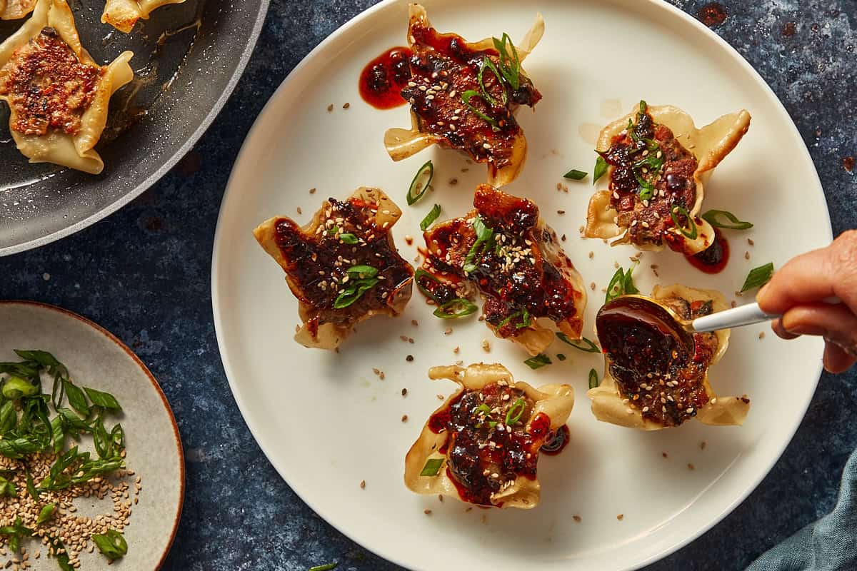 Easy Pan Dumplings Recipe
