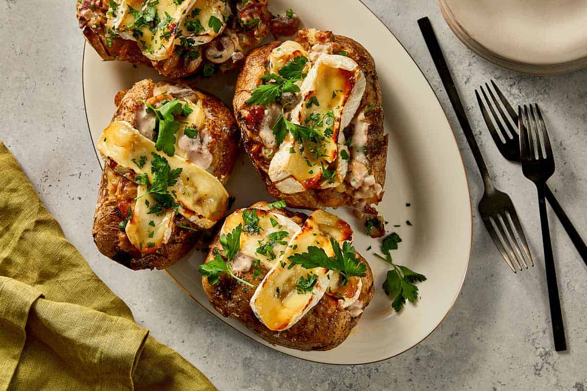 Loaded Baked Potatoes (Jacked Potatoes) Recipe
