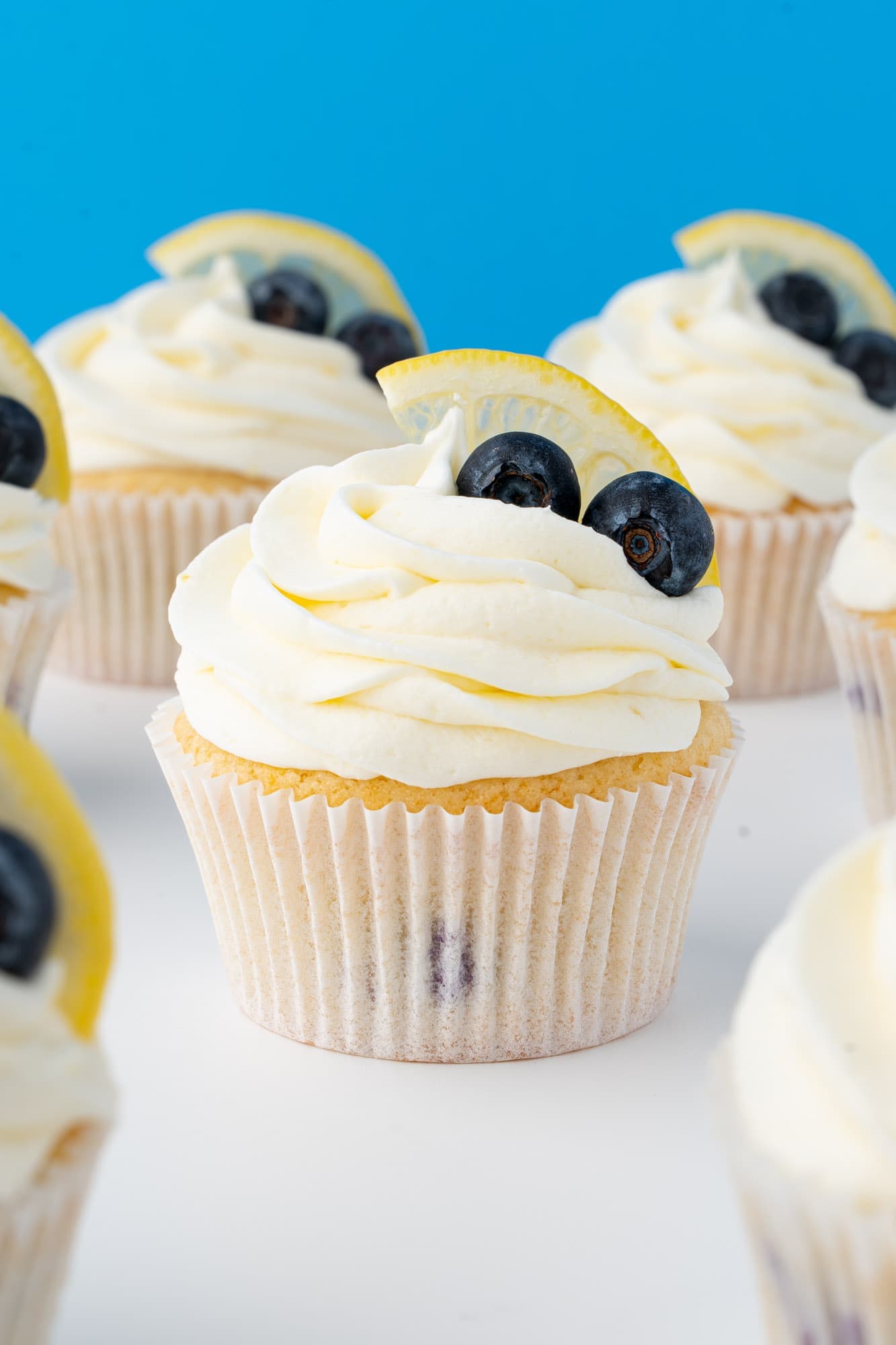 Lemon Blueberry Cupcakes