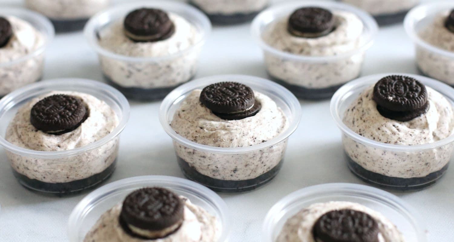 Cookies and Cream Dessert Cups