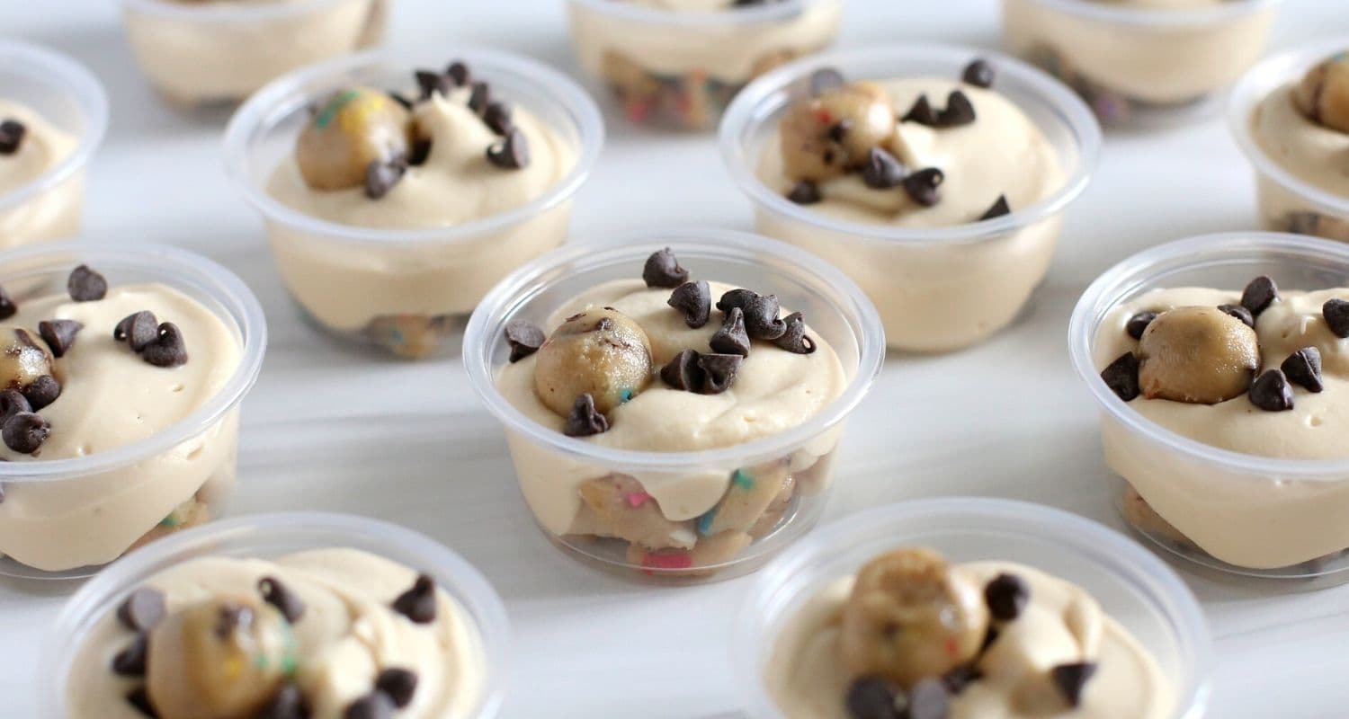 Cookie Dough Dessert Cups