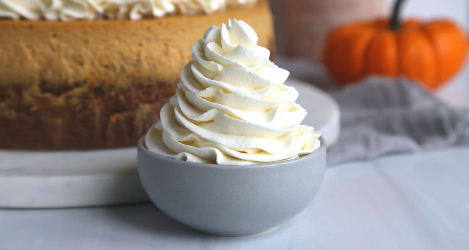 Cream Cheese Whipped Cream Frosting