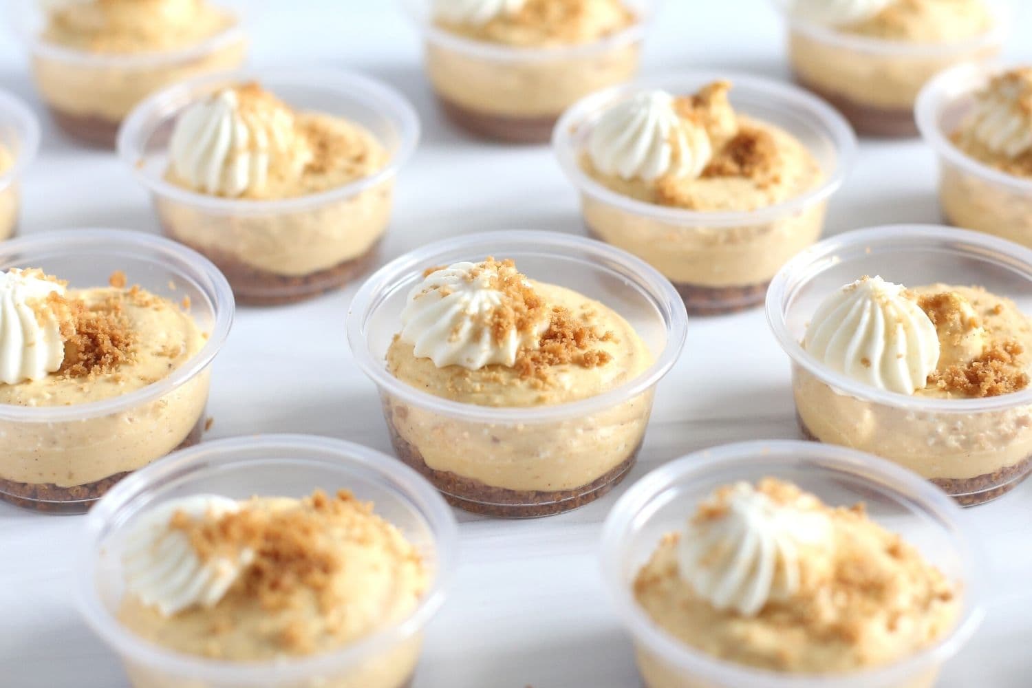 Pumpkin Spice Dessert Cups