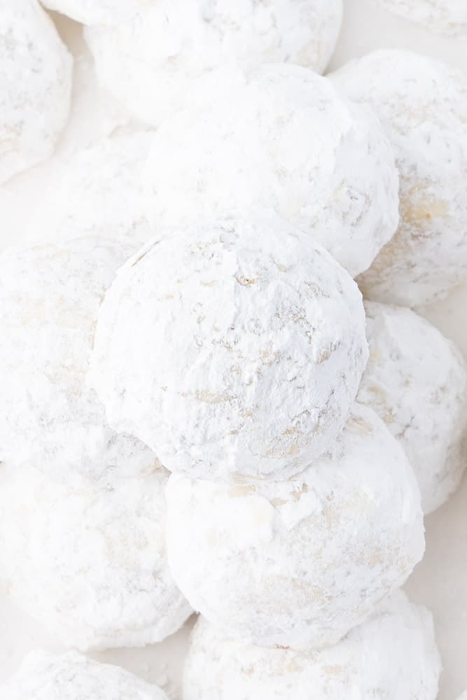 Pecan Snowball Cookies
