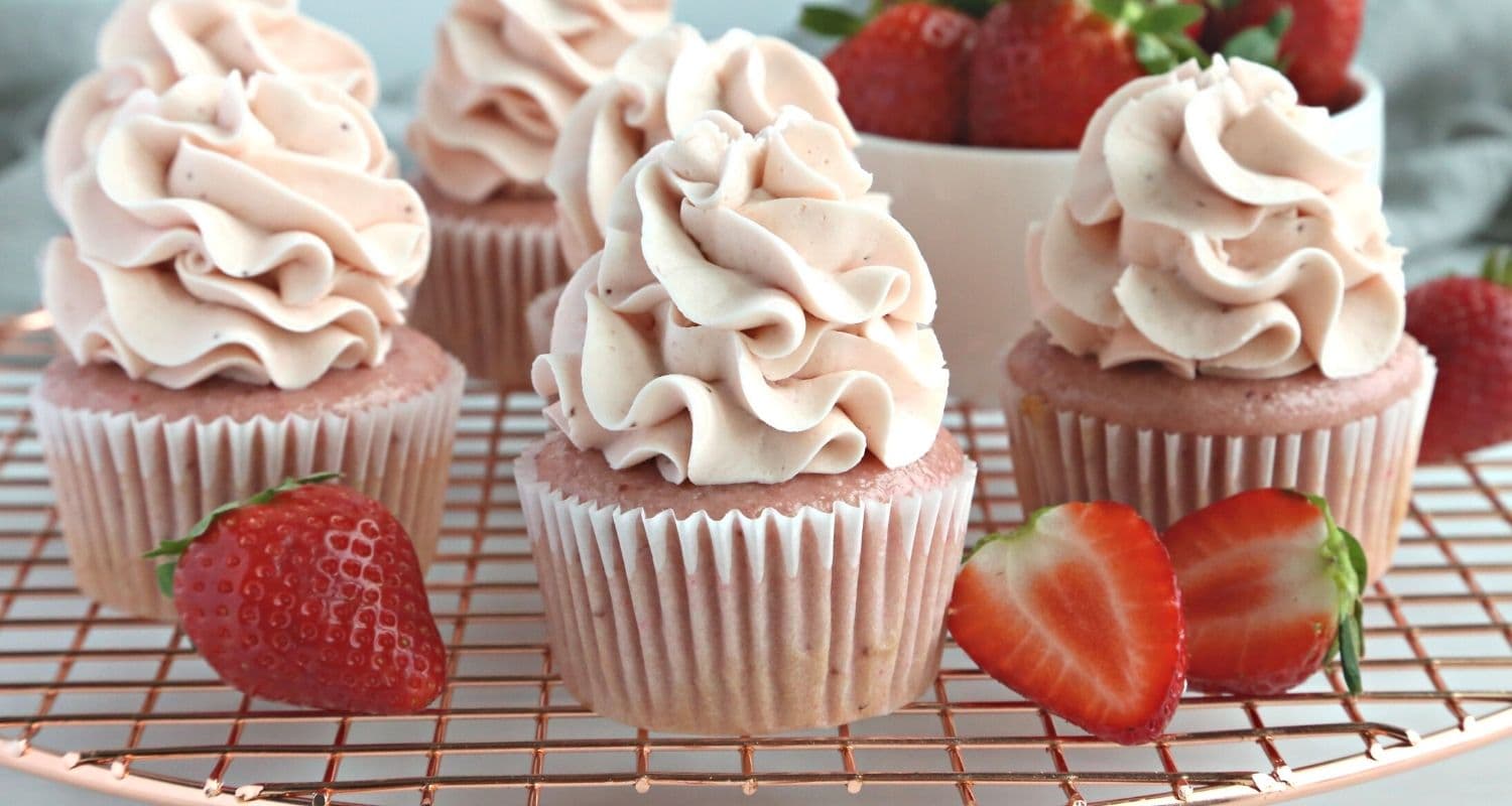 Strawberry Cupcakes