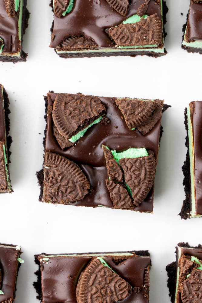 Mint Chocolate Brownies
