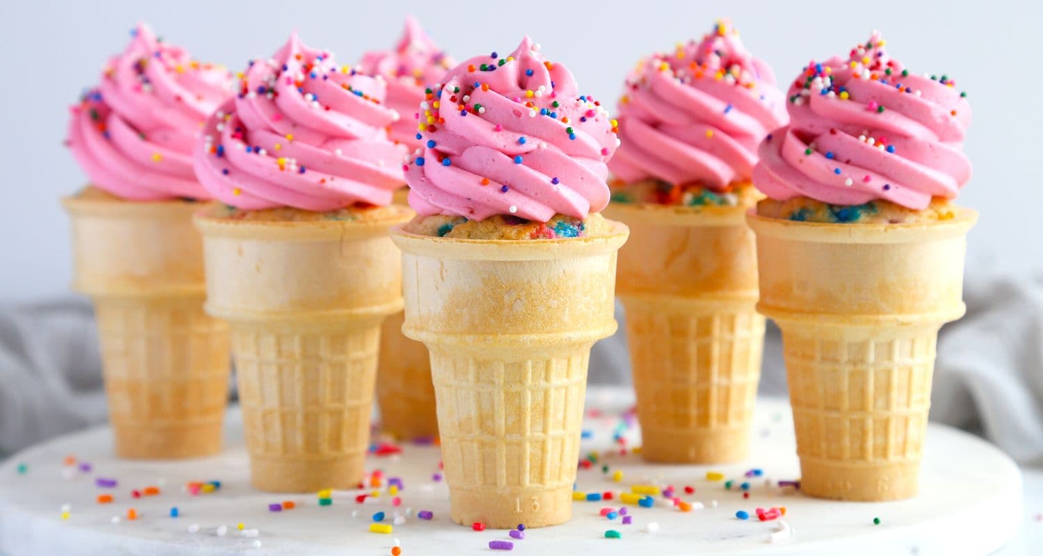 Ice Cream Cone Cupcakes