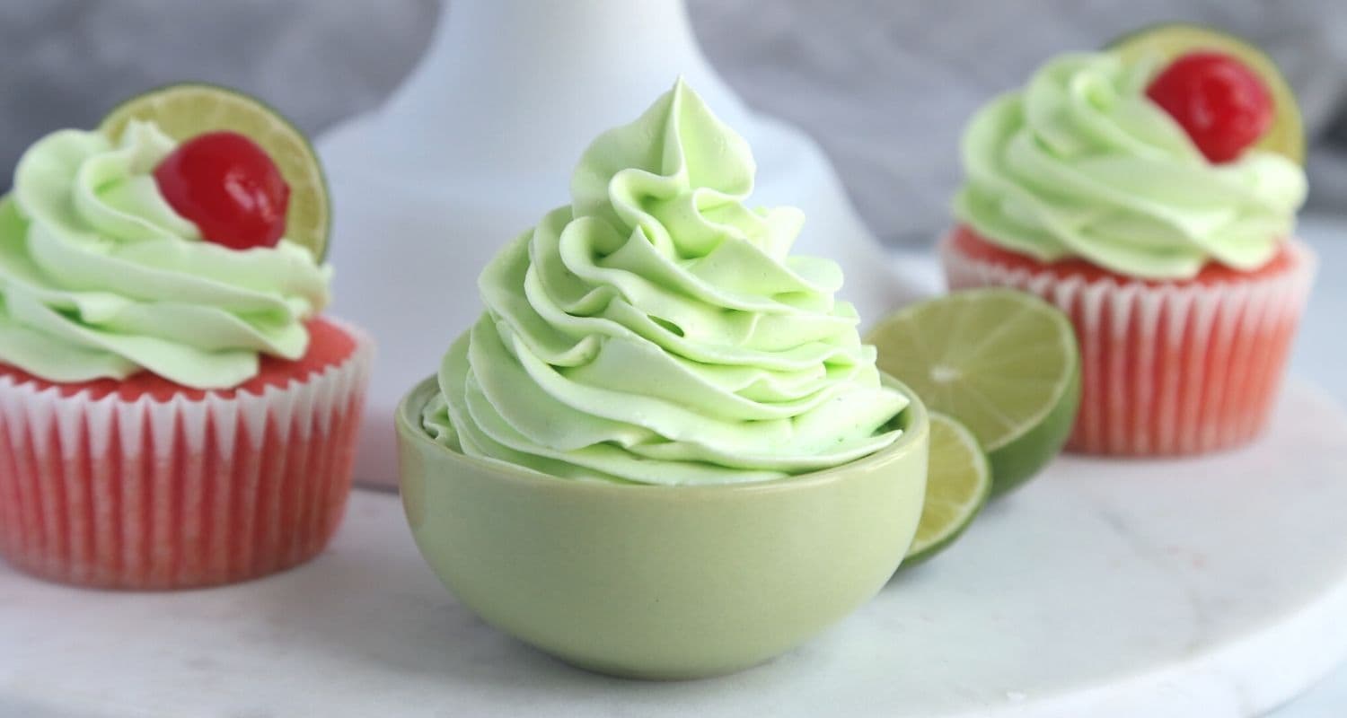 Lime Buttercream Frosting