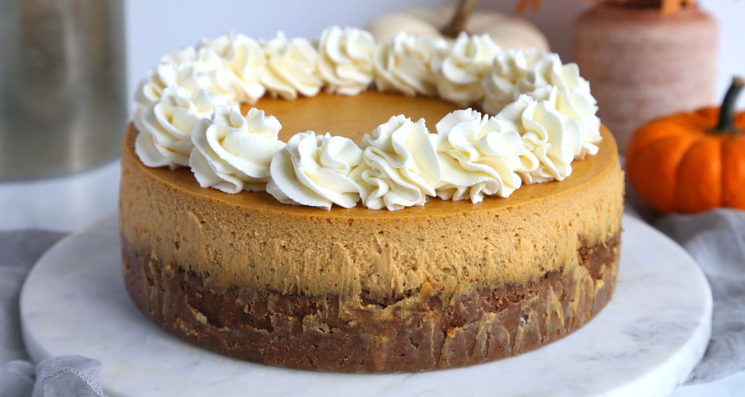 Pumpkin Spice Cheesecake