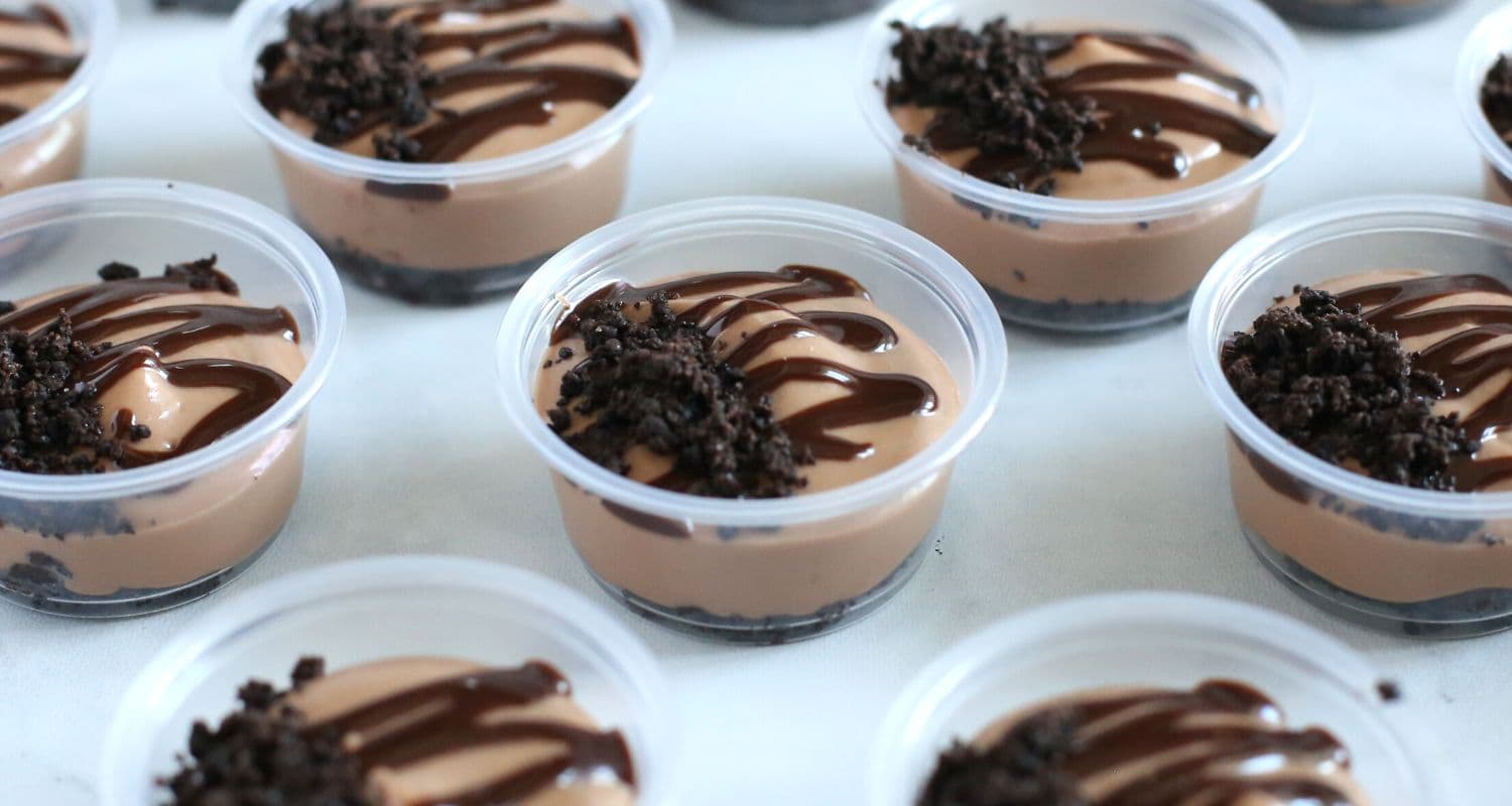 Chocolate Hazelnut Dessert Cups