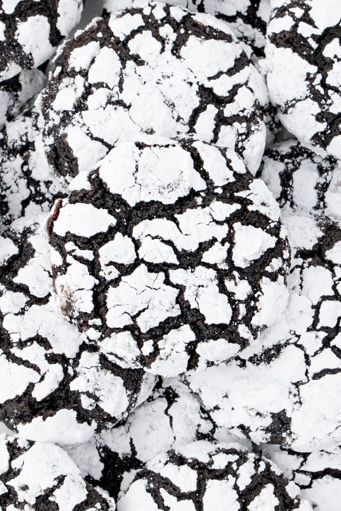 Chocolate Crinkle Cookies