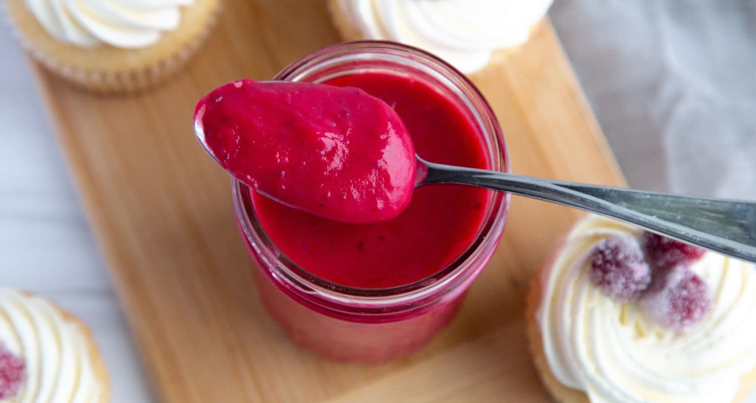 Cranberry Curd