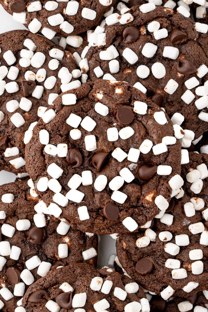 Hot Chocolate Cookies