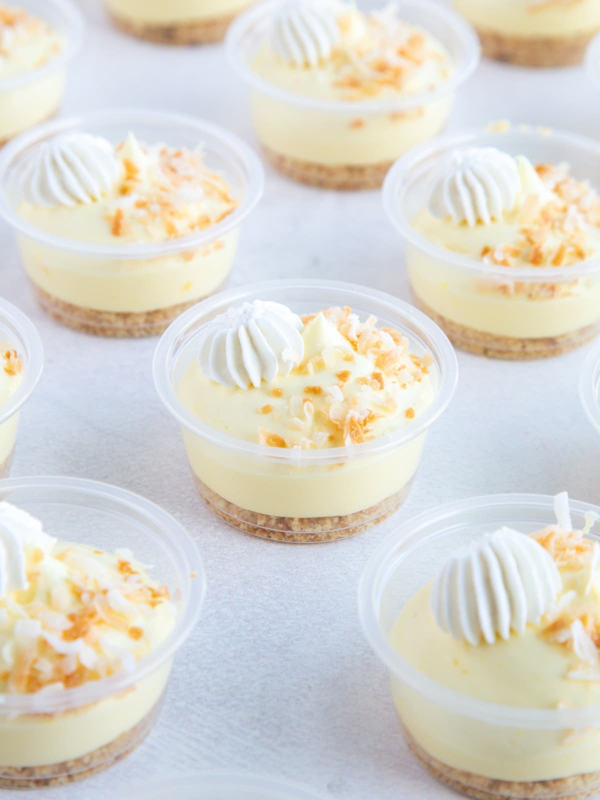 Coconut Cream Pie Dessert Cups