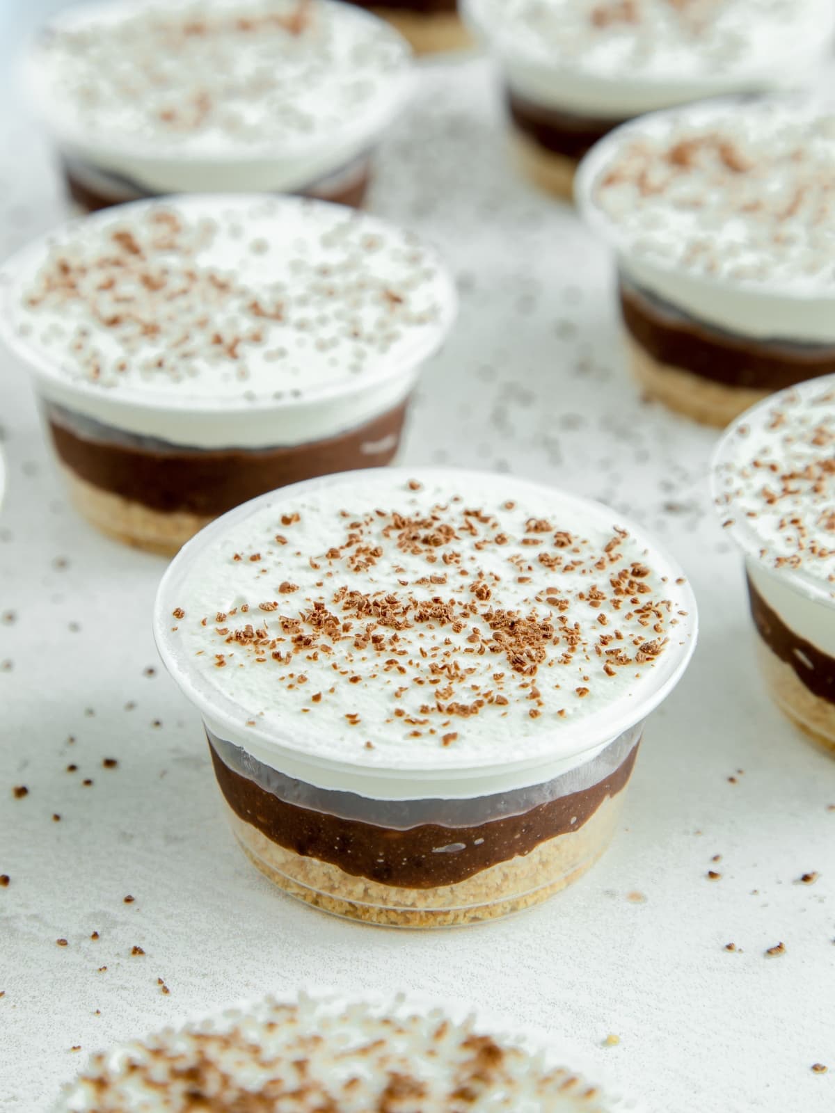 Chocolate Cream Pie Dessert Cups