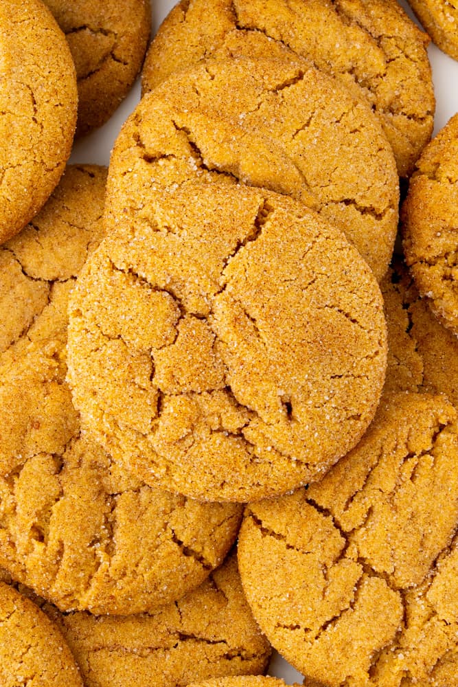 Pumpkin Snickerdoodle Cookies