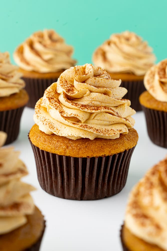 Double Pumpkin Spice Cupcakes