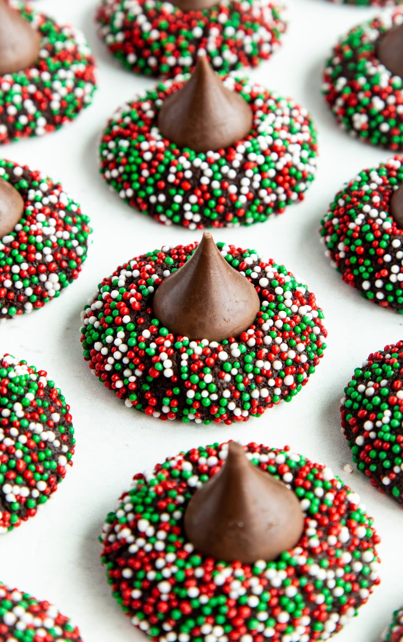 Chocolate Kiss Cookies