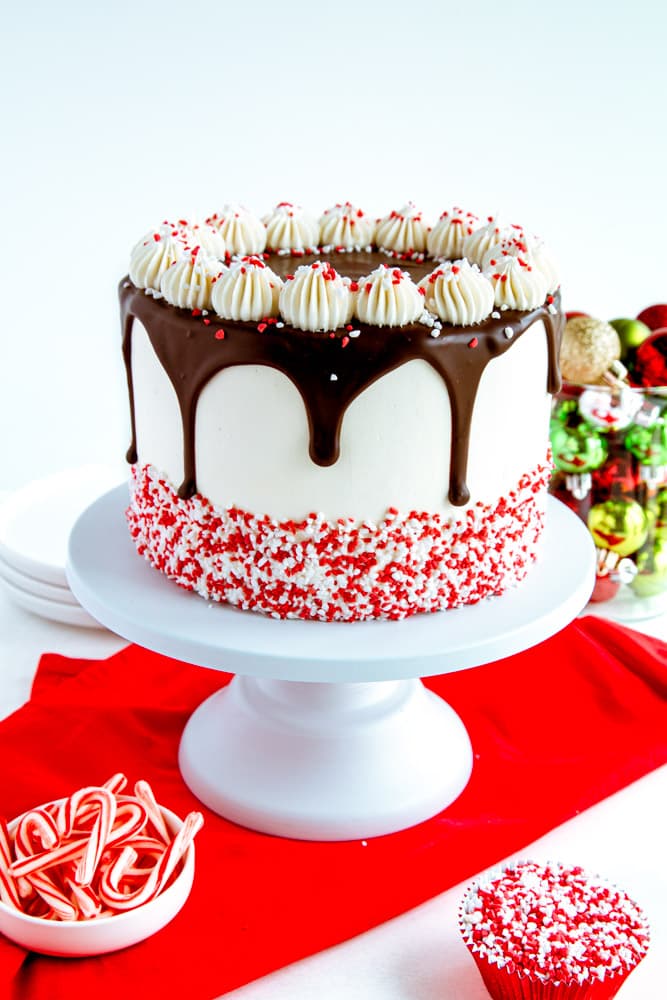 Chocolate Peppermint Cake