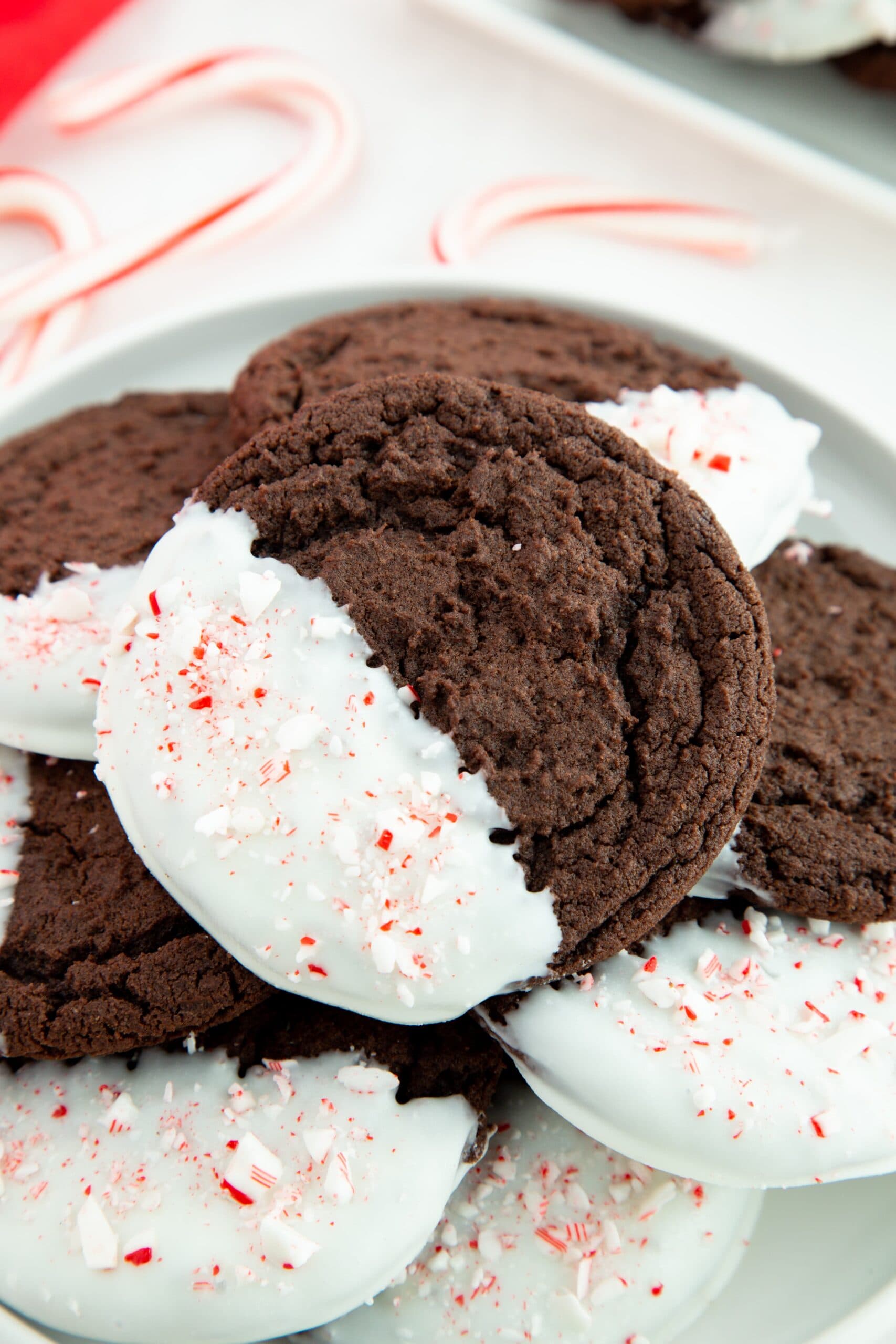 Chocolate Peppermint Cookies