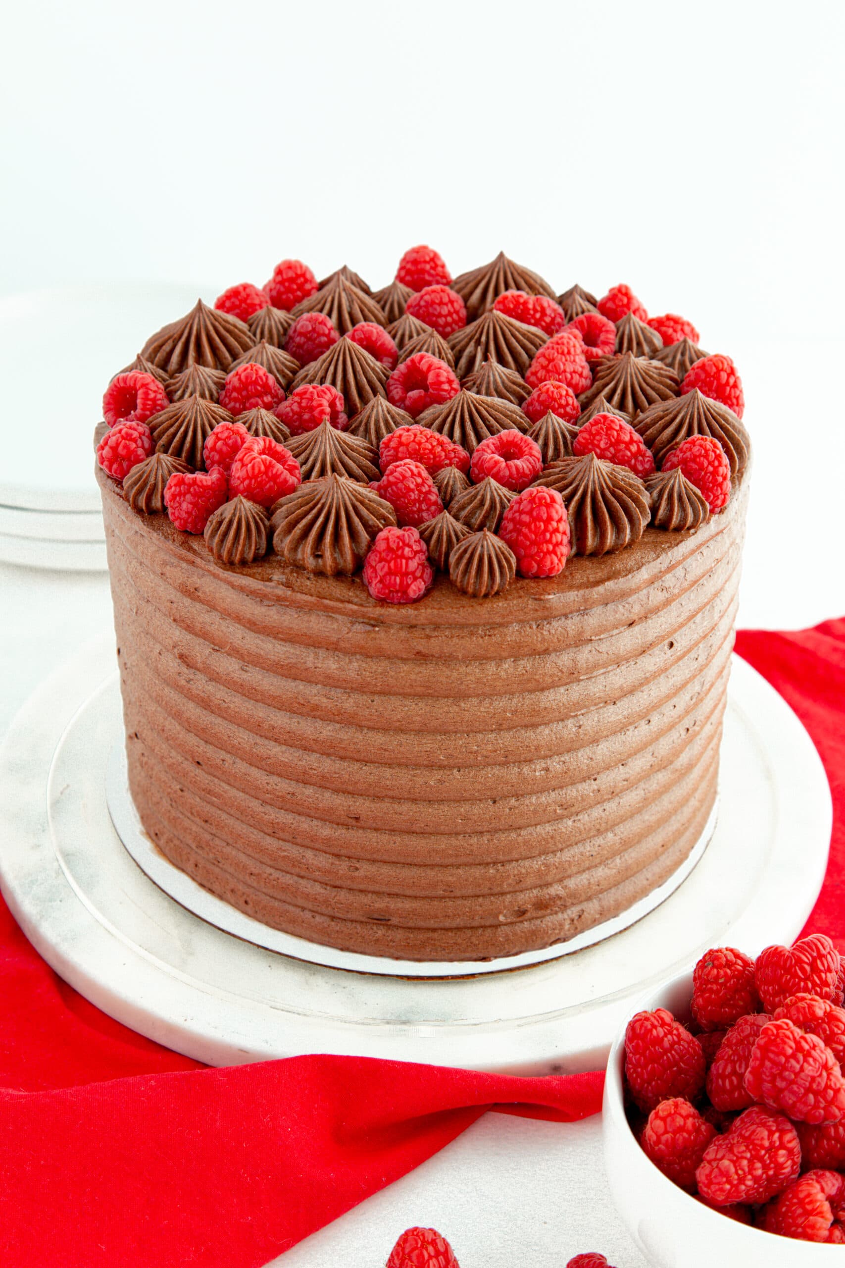 Chocolate Raspberry Cake