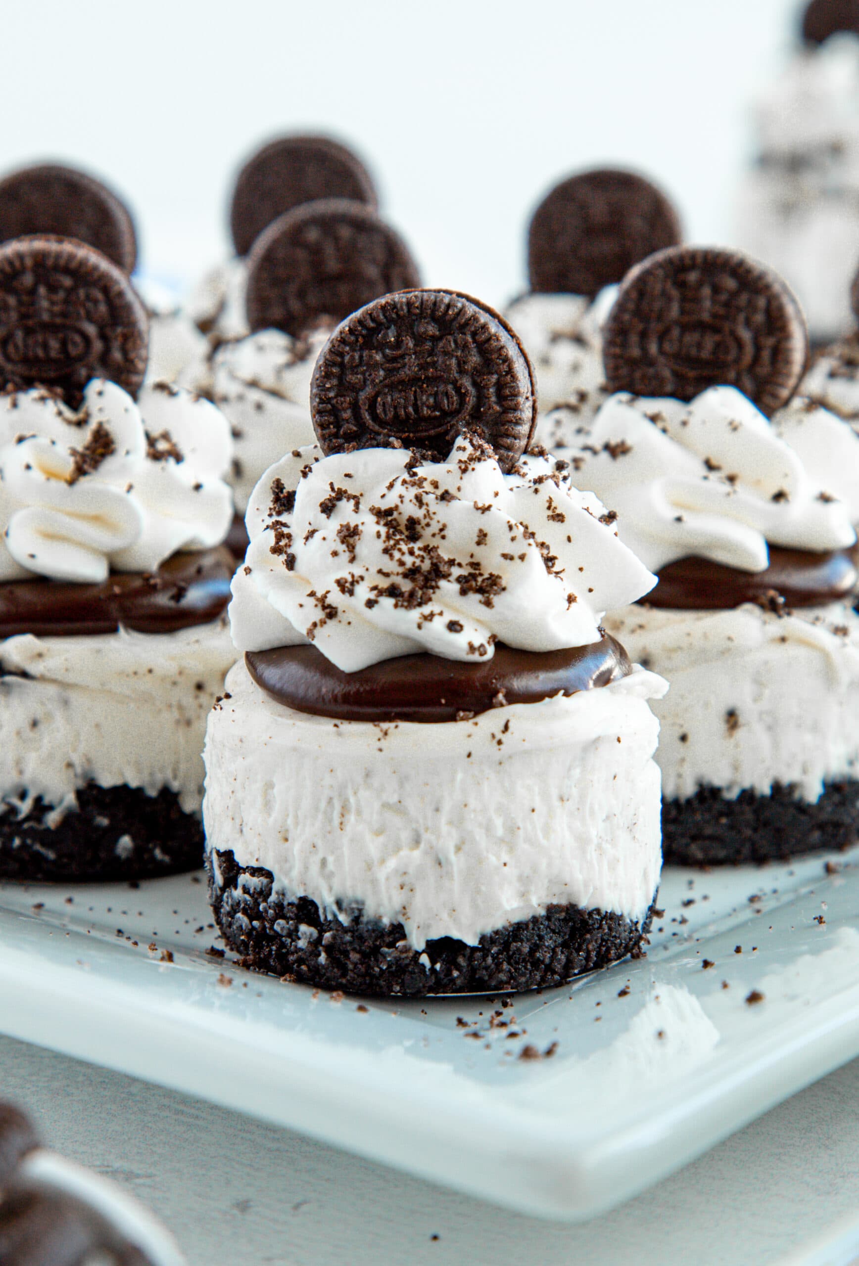 Mini Oreo Cheesecakes