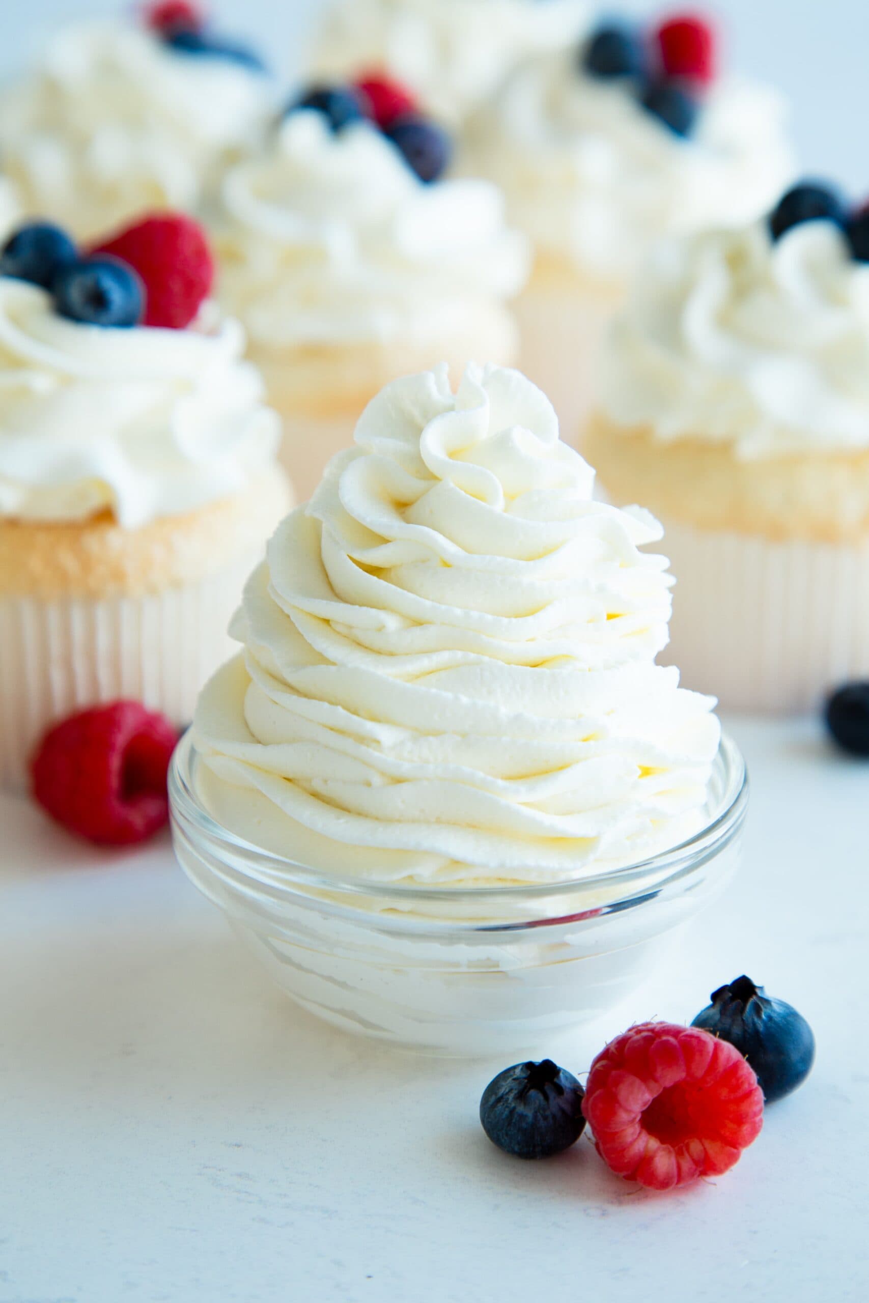 Vanilla Whipped Cream Frosting