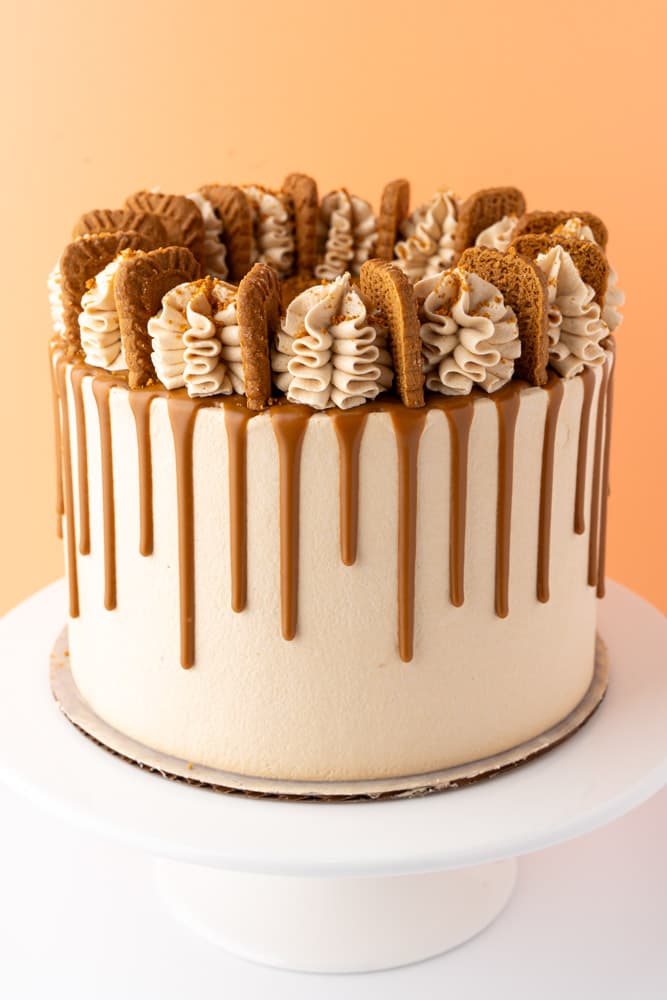 Pumpkin Biscoff Cake