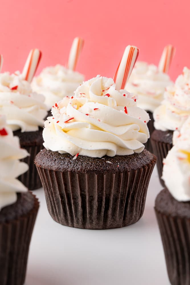 Chocolate Peppermint Cupcakes