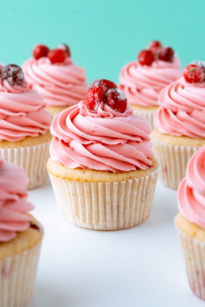 Cranberry Cupcakes