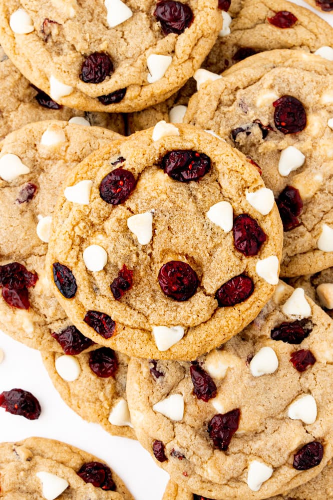 Cranberry White Chocolate Cookies