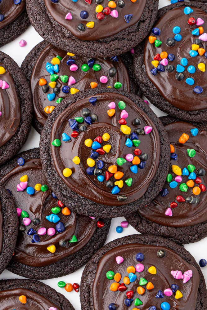 Cosmic Brownie Cookies