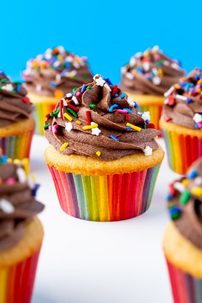 Yellow Cupcakes