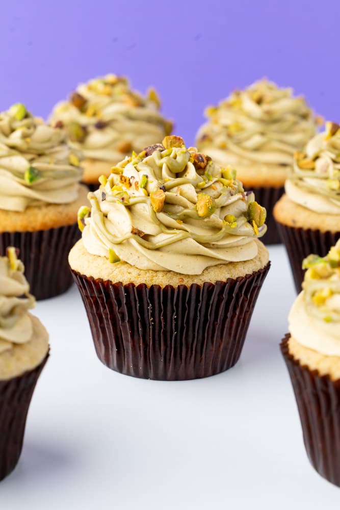 Pistachio Cupcakes