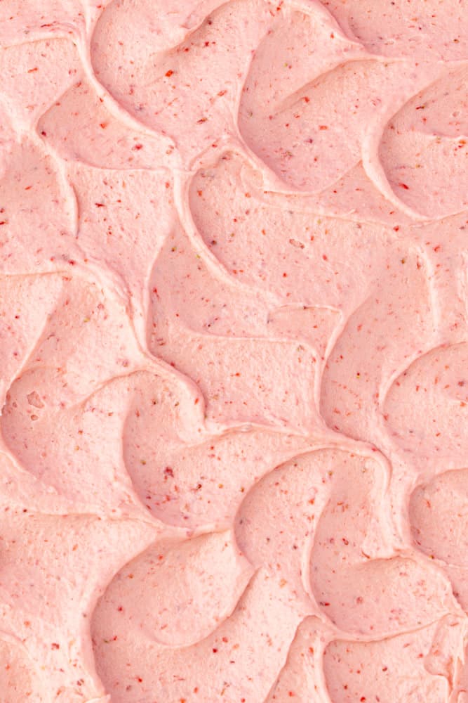 Easy Strawberry Buttercream Frosting