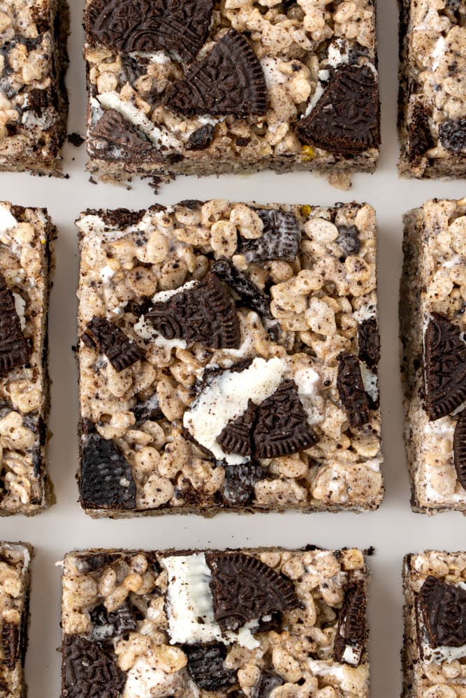 Oreo Rice Krispie Treats