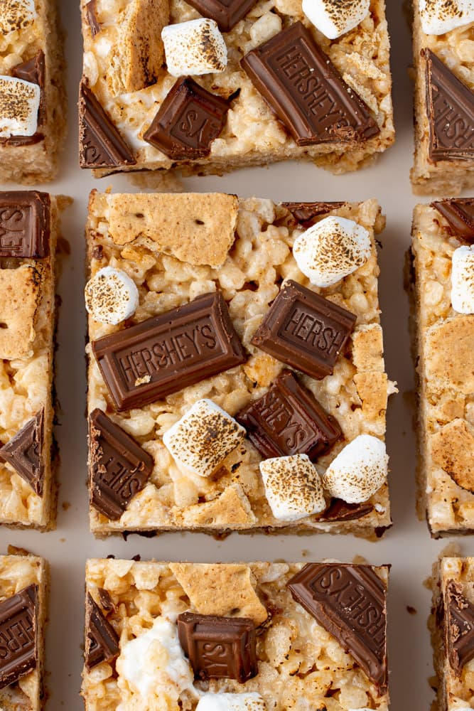 S'mores Rice Krispie Treats