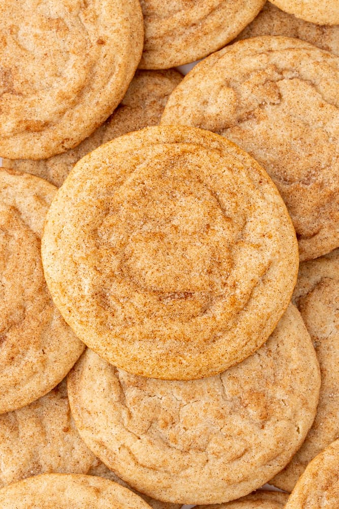 Brown Butter Snickerdoodle Cookies