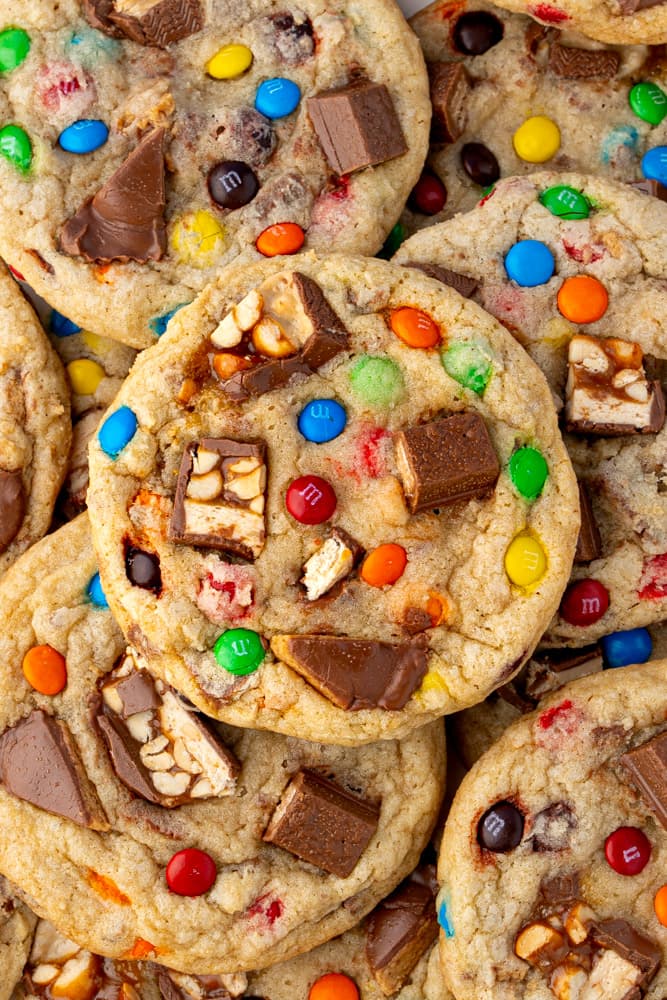 Halloween Candy Cookies
