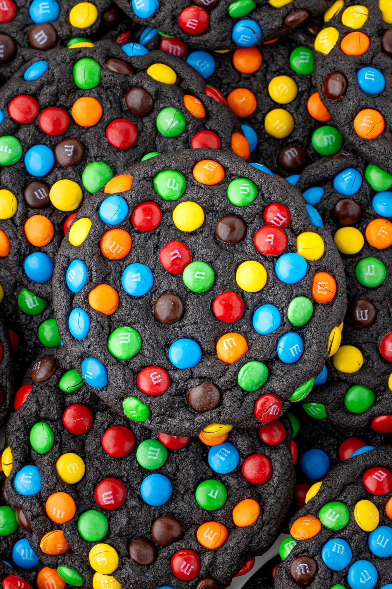 Chocolate M&M Cookies