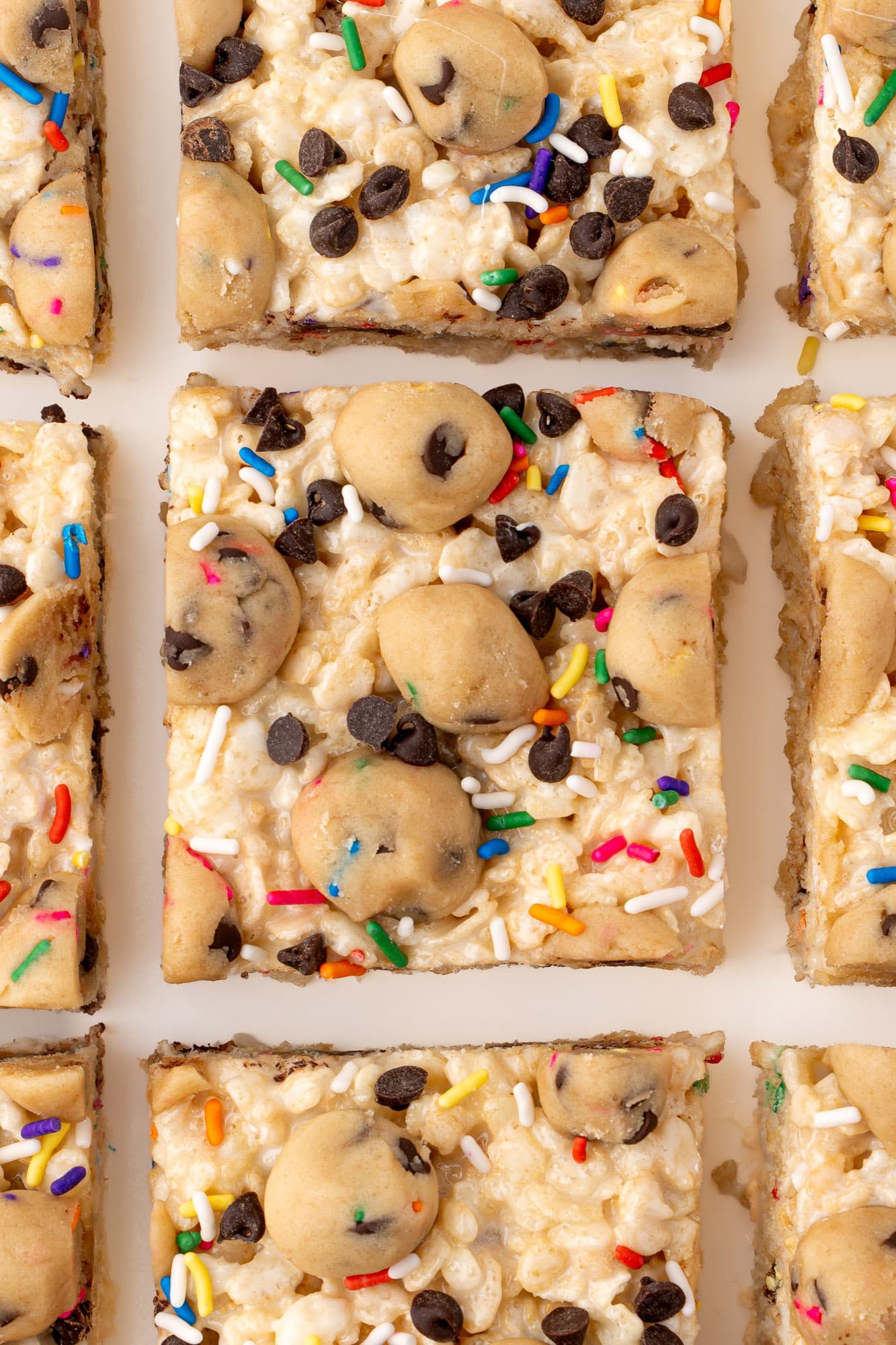 Cookie Dough Rice Krispie Treats