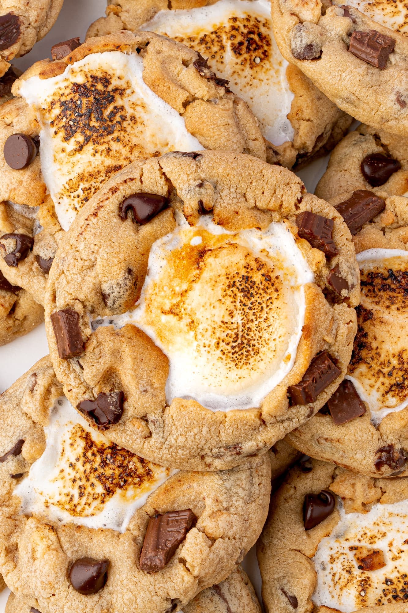 Peanut Butter S'mores Cookies
