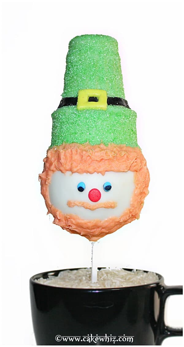 St.Patricks' Day Cake Pops (Leprechaun Cake Pops)
