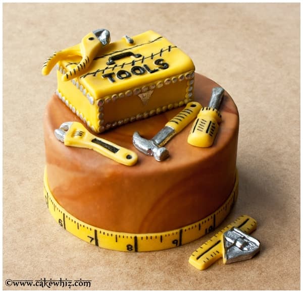 Father's Day Cake (Tool Box Cake)