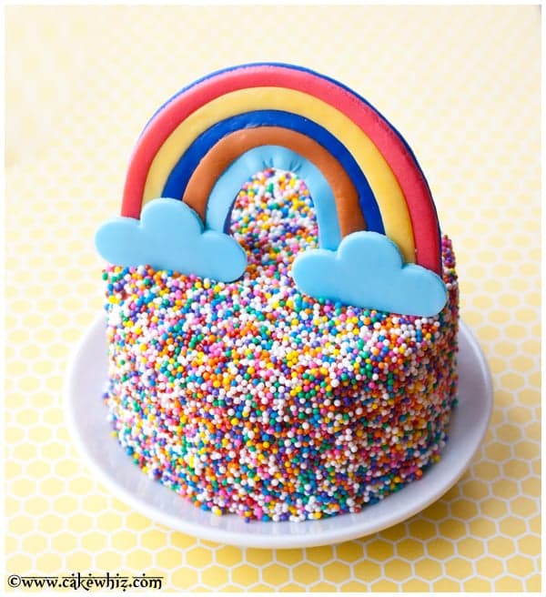 Rainbow Sprinkle Cake
