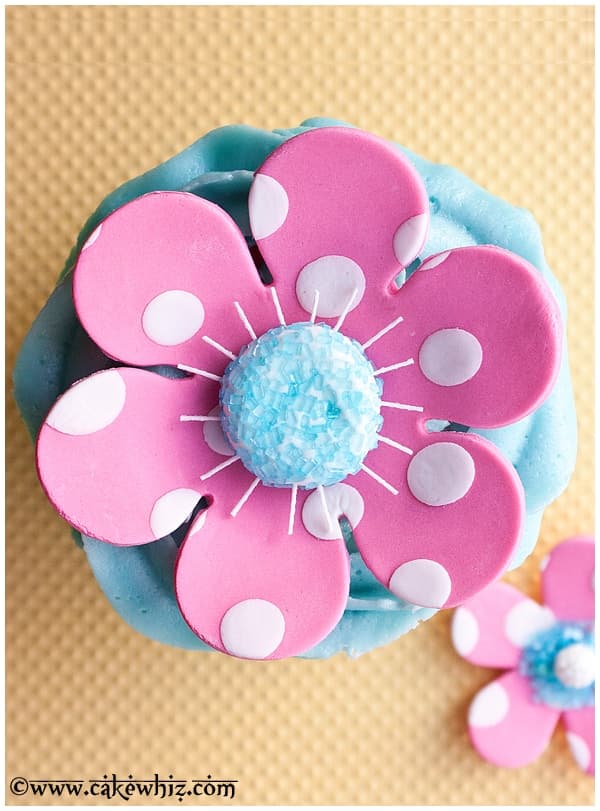 Fondant Flower Cake