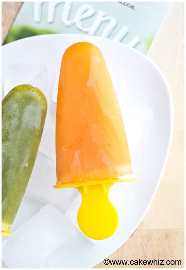 Homemade Fruit Popsicles