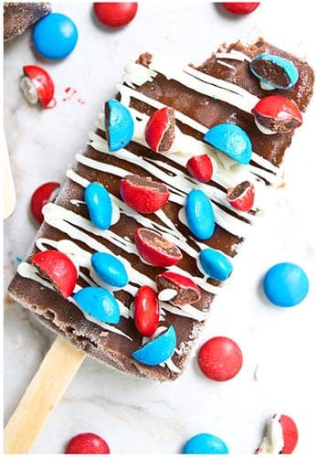 Homemade Chocolate Fudgesicles