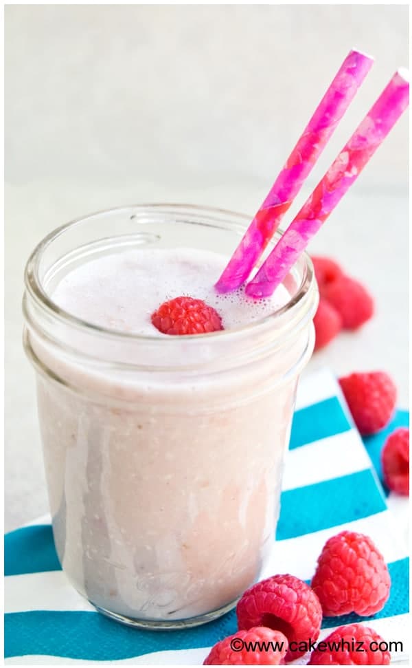 Banana Raspberry Smoothie